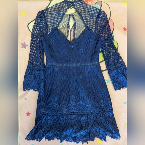Ever new blue lace dress - Picture 3 of 4